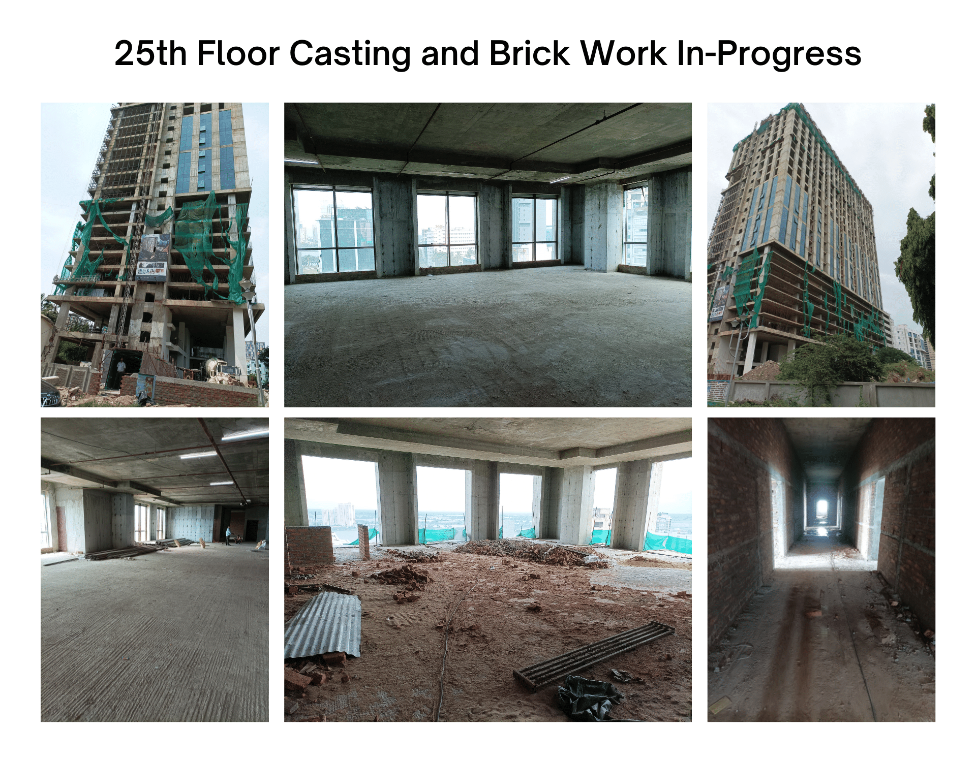 Imagine Tech Park - Construction 25th floor Update